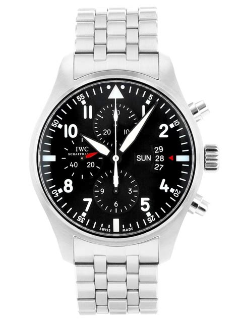 IWC Pilot's Watch Chronograph Bracelet 377704 Price, Specs, M